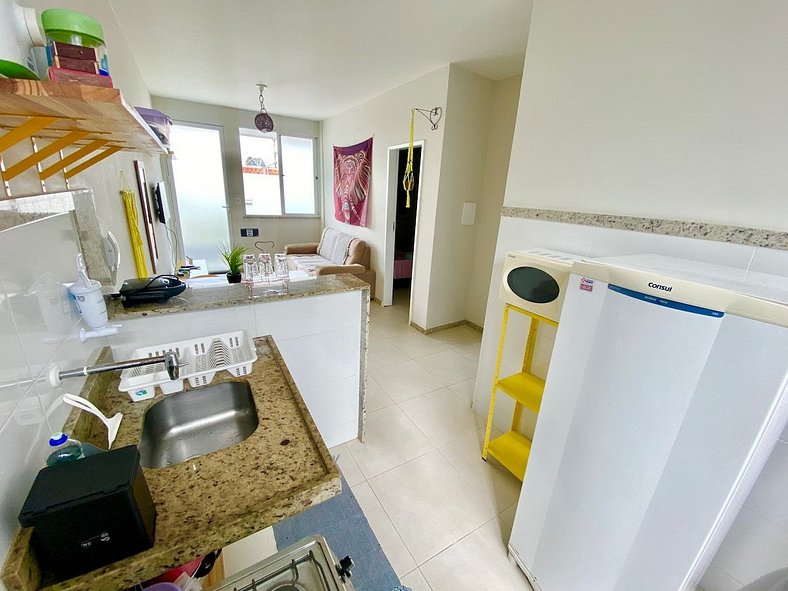 Apartamento 01 com Ar a 300m da ORLA de Atalaia